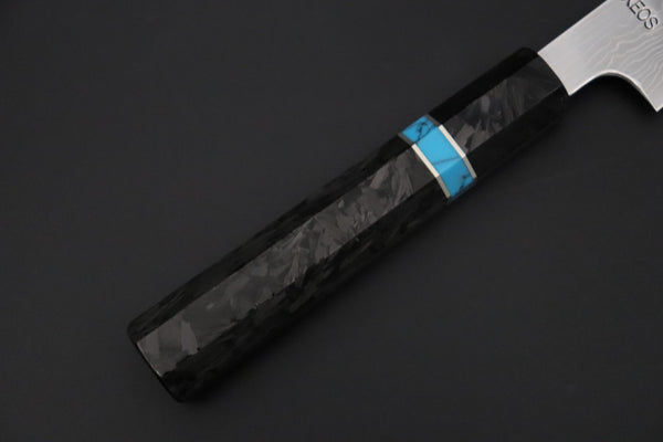 Custom Limited Edition, Sukenari VG-XEOS Nickel Damascus Wa Petty 165mm (6.4 inch, SCL-633)