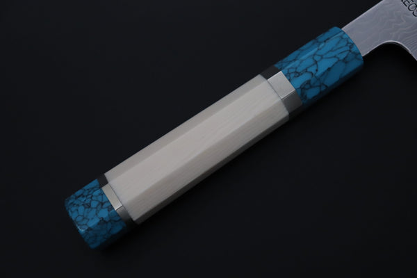 Custom Limited Edition, Sukenari VG-XEOS Nickel Damascus Wa Petty 165mm (6.4 inch, SCL-635)