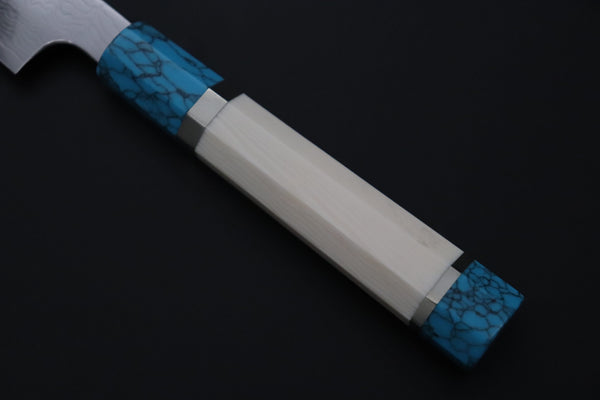 Custom Limited Edition, Sukenari VG-XEOS Nickel Damascus Wa Petty 165mm (6.4 inch, SCL-635)