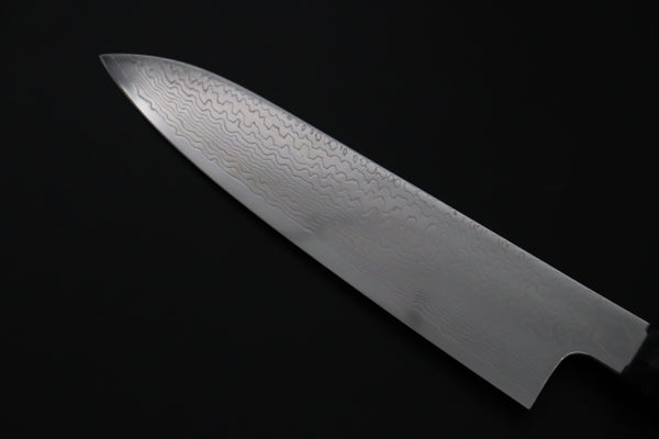 Custom Limited Edition, Sukenari VG-XEOS Nickel Damascus Wa Santoku 190mm (7.4 inch, SCL-637)