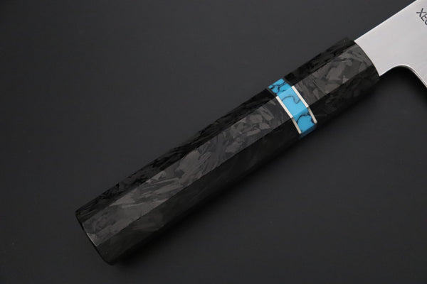 Custom Limited Edition, Sukenari VG-XEOS Nickel Damascus Wa Gyuto 210mm (8.2 inch, SCL-639)