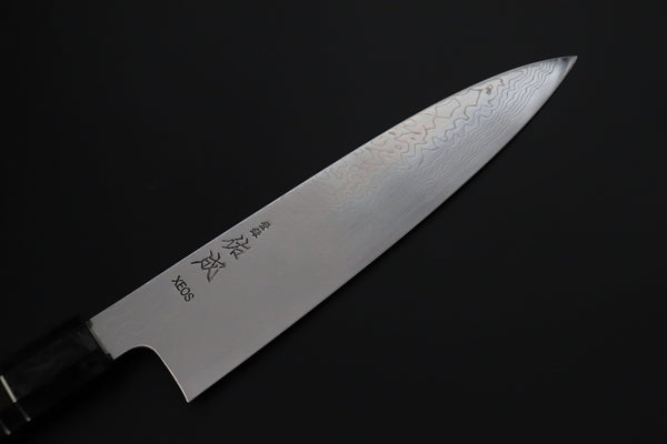 Custom Limited Edition, Sukenari VG-XEOS Nickel Damascus Wa Gyuto 210mm (8.2 inch, SCL-640)