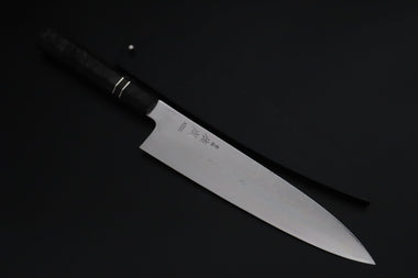 Custom Limited Edition, Sukenari VG-XEOS Nickel Damascus Wa Gyuto 240mm (9.4 inch, SCL-644)