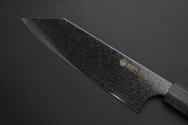 Kanetsugu Zuiun KIWAMI 極 Series R-2 Damascus "DLC Coating" KZD-2極 Kiritsuke (Bunka) 180mm (7 Inch)