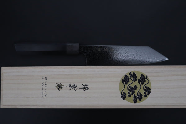 Kanetsugu Zuiun KIWAMI 極 Series R-2 Damascus "DLC Coating" KZD-2極 Kiritsuke (Bunka) 180mm (7 Inch)