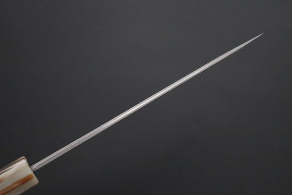 JCK Natures "Super Blue Moon Series" BMS-1E Wa Petty 135mm (5.3 inch, Octagonal Ebonywood Handle)