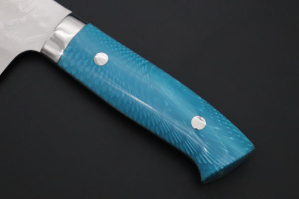 Takeshi Saji SUMMIT ― Limited Edition Custom Series SMT-1237 SRS-13 Hammer Forged Nakiri 165mm (6.4 Inch)