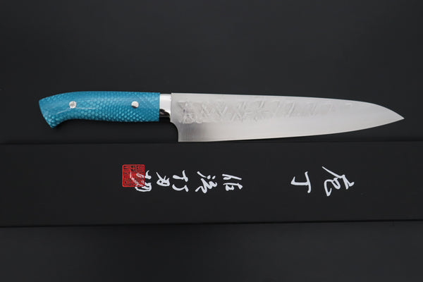 Takeshi Saji SUMMIT ― Limited Edition Custom Series SMT-1248 SRS-13 Hammer Forged Gyuto 240mm (9.4 Inch)