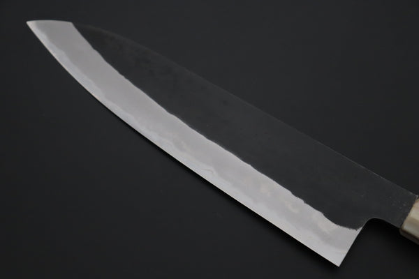 Mutsumi Hinoura White Steel No.1 Kurouchi Series MW1-11 Wa Gyuto 240mm (9.4 Inch)