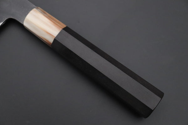 Mutsumi Hinoura White Steel No.1 Kurouchi Series MW1-11 Wa Gyuto 240mm (9.4 Inch)