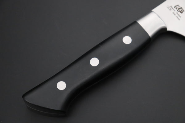 Hattori Forums FH "NOAH" Series FHN-7L Gyuto 240mm (9.4 Inch, Black Linen Micarta Handle)