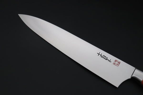 Hattori Forums FH "NOAH" Series FHN-7M Gyuto 240mm (9.4 Inch, Stabilized Maple Wood Handle)