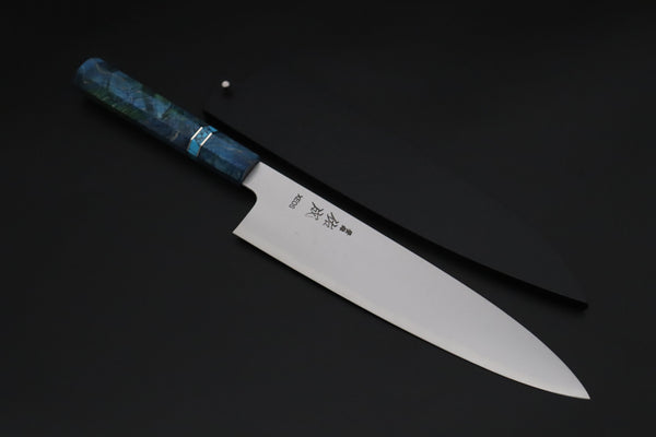 Custom Limited Edition, Sukenari VG-XEOS Clad Wa Gyuto 240mm (9.4 inch, SCL-675)