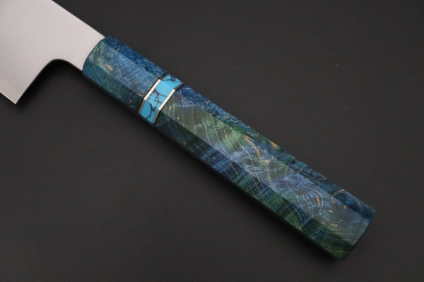 Custom Limited Edition, Sukenari VG-XEOS Clad Wa Gyuto 240mm (9.4 inch, SCL-675)