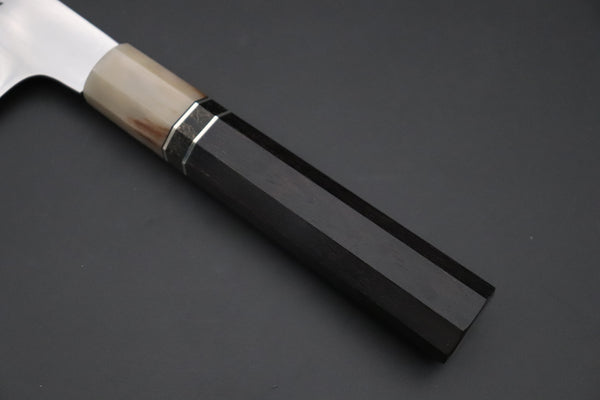 Mizuno Tanrenjo — Special Orders & Limited Editions “尖った Togatta” " Akitada Honyaki White Steel Series - Wa Gyuto (MT-17)