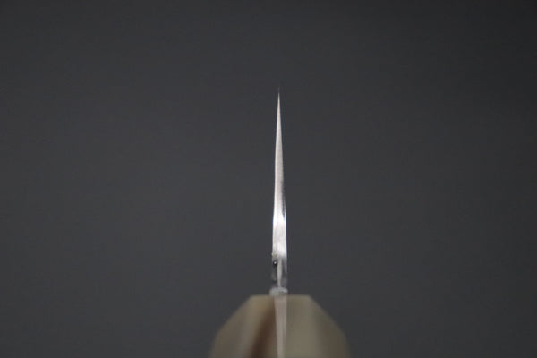 Mizuno Tanrenjo — Special Orders & Limited Editions “尖った Togatta” " Akitada Honyaki White Steel Series - Wa Gyuto (MT-16)