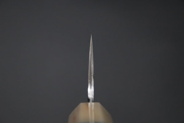 Mizuno Tanrenjo — Special Orders & Limited Editions “尖った Togatta” " Ao Hagane DX Blue Steel No.1 Suminagashi Wa Gyuto ( MT-12)