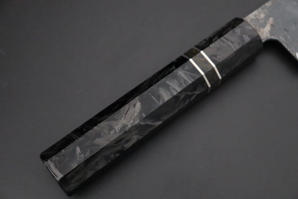 Shirou-Kunimitsu White Steel No.2 Kurouchi Series Special Edition SK-4SP60 Bunka 190mm (7.4 Inch)