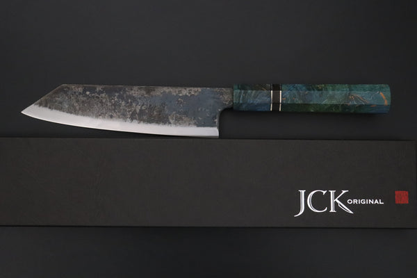 Shirou-Kunimitsu White Steel No.2 Kurouchi Series Special Edition SK-4SP61 Bunka 190mm (7.4 Inch)