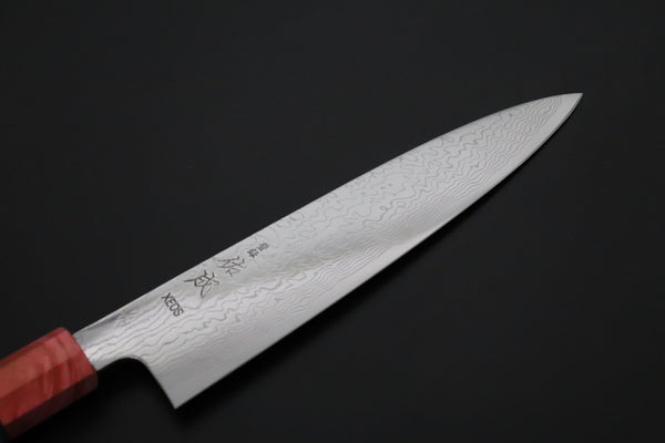 Custom Limited Edition, Sukenari VG-XEOS Nickel Damascus Wa Gyuto 210mm (8.2 inch, SCL-686)