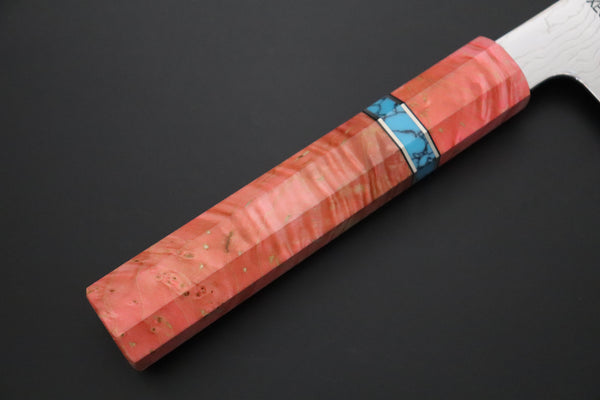 Custom Limited Edition, Sukenari VG-XEOS Nickel Damascus Wa Gyuto 210mm (8.2 inch, SCL-686)