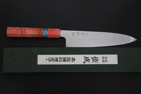 Custom Limited Edition, Sukenari VG-XEOS Nickel Damascus Wa Gyuto 210mm (8.2 inch, SCL-686)