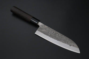 JCK Natures Blue Moon Series Black Edition BMB-3 Wa Santoku 170mm (6.6 inch)