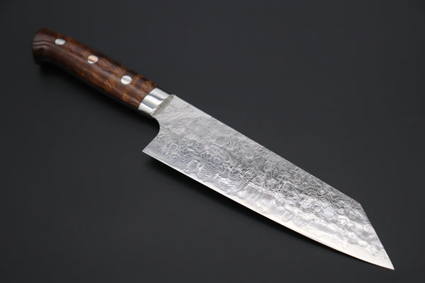 Takeshi Saji R-2 Custom Diamond Damascus Wild Series SRDD-BI Bunka180mm (Desert Ironwood Handle)