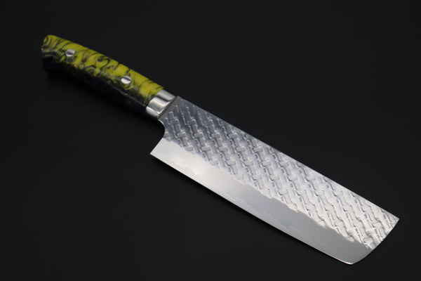 Takeshi Saji SUMMIT ― Limited Edition Custom Series SMT-845 STRIX SAN-MAI Custom Hammered Nakiri 165mm (6.4')