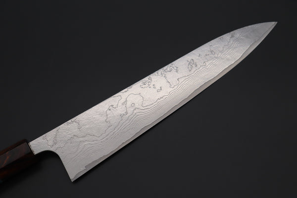 Takeshi Saji SUMMIT ― Limited Edition Custom Series VG-10 Custom Damascus Wa Gyuto 240mm (9.4 Inch, STCL-296)