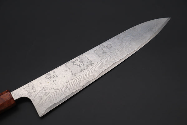 Takeshi Saji SUMMIT ― Limited Edition Custom Series VG-10 Custom Damascus Wa Gyuto 240mm (9.4 Inch, STCL-299)