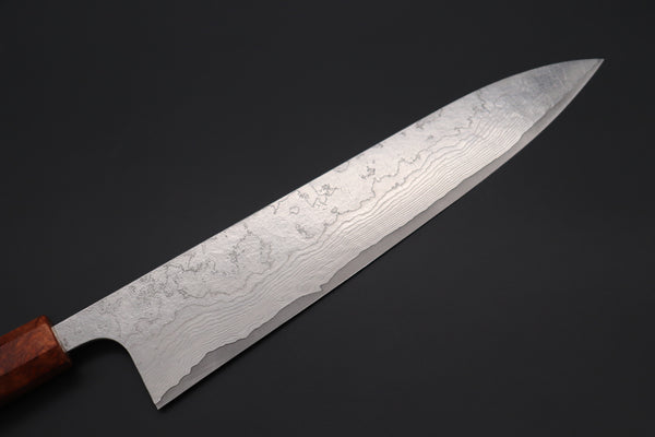 Takeshi Saji SUMMIT ― Limited Edition Custom Series VG-10 Custom Damascus Wa Gyuto 240mm (9.4 Inch, STCL-300)