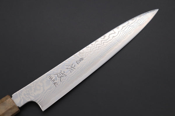 Custom Limited Edition, Sukenari HAP-40 Nickel Damascus Wa Petty 165mm (6.4 inch, SCL-501)