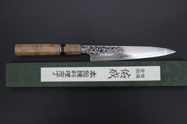 Custom Limited Edition, Sukenari HAP-40 Nickel Damascus Wa Petty 165mm (6.4 inch, SCL-501)