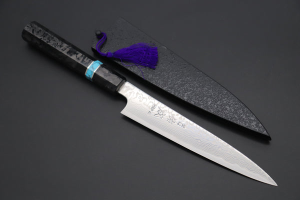 Custom Limited Edition, Sukenari HAP-40 Nickel Damascus Wa Petty 165mm (6.4 inch, SCL-503)