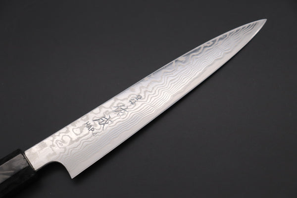 Custom Limited Edition, Sukenari HAP-40 Nickel Damascus Wa Petty 165mm (6.4 inch, SCL-504)