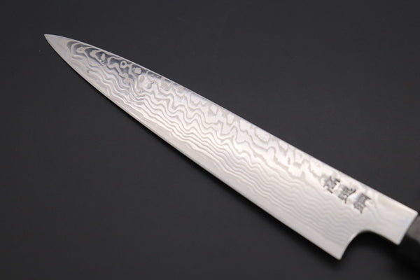 Custom Limited Edition, Sukenari HAP-40 Nickel Damascus Wa Petty 165mm (6.4 inch, SCL-504)