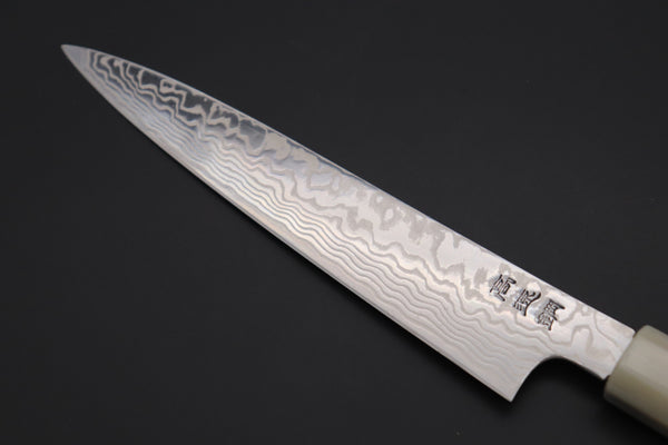 Custom Limited Edition, Sukenari HAP-40 Nickel Damascus Wa Petty 165mm (6.4 inch, SCL-505)