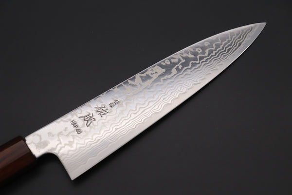 Custom Limited Edition, Sukenari HAP-40 Nickel Damascus Wa Gyuto 210mm (8.2 inch, SCL-514)