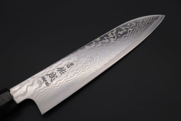 Custom Limited Edition, Sukenari HAP-40 Nickel Damascus Wa Santoku 190mm (7.4 inch, SCL-512)