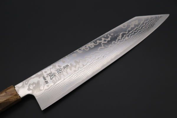 Custom Limited Edition, Sukenari HAP-40 Nickel Damascus Kiritsuke 240mm (9.4 inch, SCL-523)