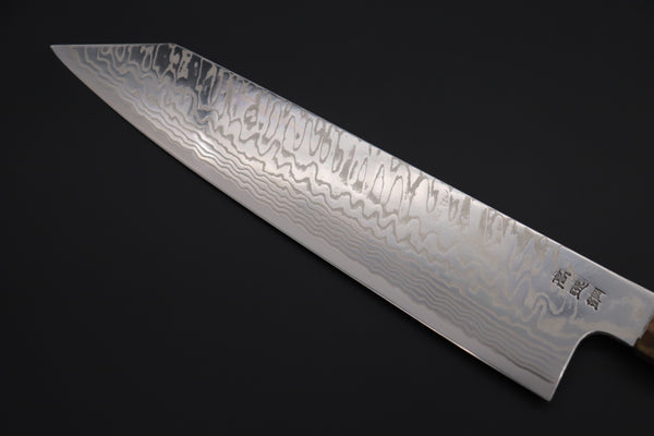 Custom Limited Edition, Sukenari HAP-40 Nickel Damascus Kiritsuke 240mm (9.4 inch, SCL-523)