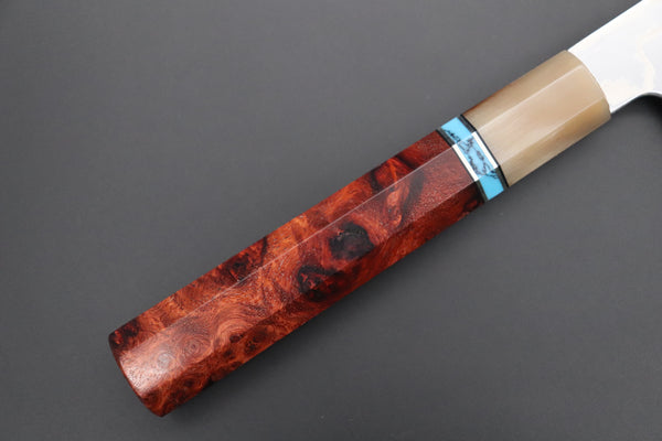 Custom Limited Edition, Sukenari HAP-40 Nickel Damascus Kiritsuke 240mm (9.4 inch, SCL-525)