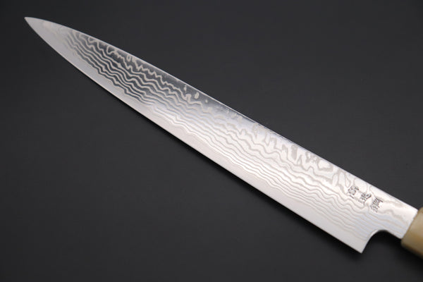 Custom Limited Edition, Sukenari HAP-40 Nickel Damascus Wa Sijihiki 240mm (9.4 inch, SCL-527)