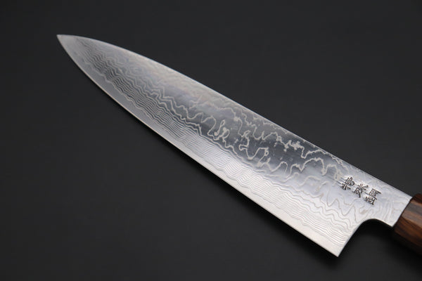 Custom Limited Edition, Sukenari STRIX Nickel Damascus Wa Gyuto 210mm (8.2 inch, SCL-531)