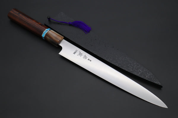 Custom Limited Edition, Sukenari STRIX Clad Wa Sujihiki 240mm (9.4 inch, SCL-533)