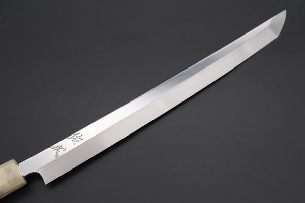 Custom Limited Edition, Sukenari Honyaki SG-II Series HSG-12 Sakimaru Takohiki 300mm (11.8 Inch, Single Bevel Edge)