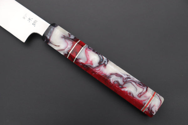 Custom Limited Edition, Sukenari Honyaki SG-II Series HSG-11 Kiritsuke Yanagiba 300mm (11.8 Inch, Single Bevel Edge)