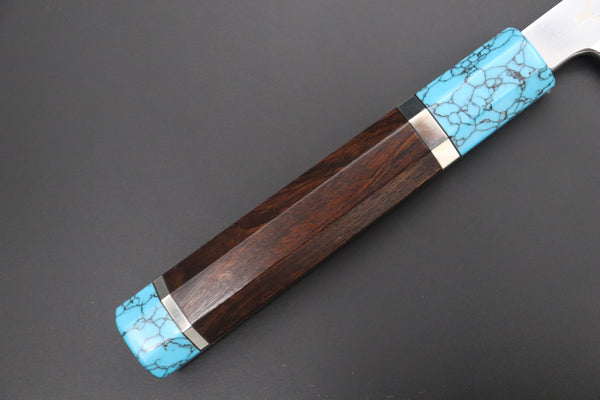 Custom Limited Edition, Sukenari Gingami No.3 Nickel Damascus Yanagiba 300mm (11.8 inch, SCL-535)