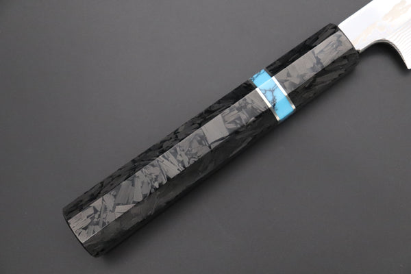 Custom Limited Edition, Sukenari Gingami No.3 Nickel Damascus Yanagiba 270mm (10.6 inch, SCL-534)